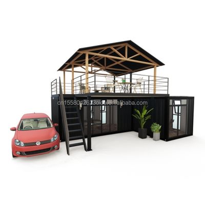 Log Design Green House Container com Intelligent Modular Prefabricated Tiny House e Aluminum Alloy Material de Janela