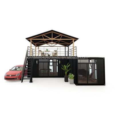 Log Design Green House Container com Intelligent Modular Prefabricated Tiny House e Aluminum Alloy Material de Janela
