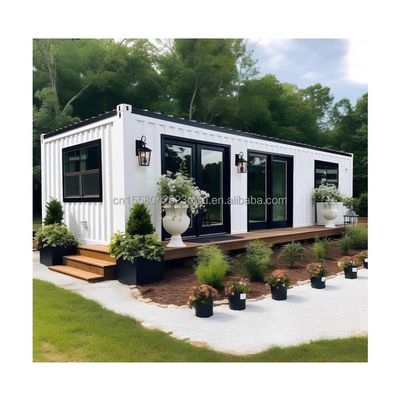 40ft Fácil Instalação Porta de vidro Prefabricado Living Container Sala para alojamento de hotel