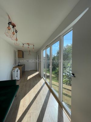 40ft Fácil Instalação Porta de vidro Prefabricado Living Container Sala para alojamento de hotel