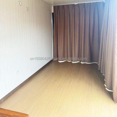 Estilo de design chinês EU Casas de madeira de 20 pés Jardim Casas pré-fabricadas Modernas casas pré-fabricadas de luxo Estrutura de aço