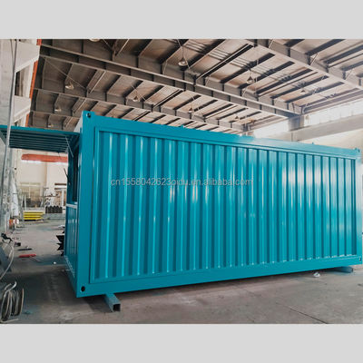 Park Container House Casas pré-fabricadas elegantes para conceito de quiosque exclusivo 10ft 20ft Cozinha Container Bar Café