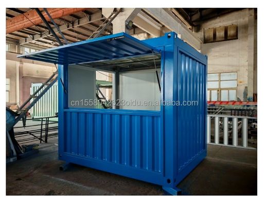 10FT Mini Pop-up Container House para Café Bar Restaurante Fast-Food Loja de conveniência Kiosco ou material da janela do estande