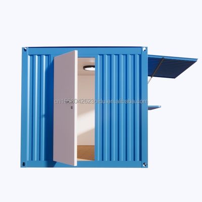 10FT Mini Pop-up Container House para Café Bar Restaurante Fast-Food Loja de conveniência Kiosco ou material da janela do estande