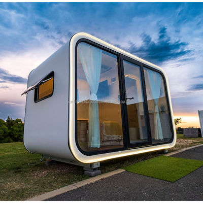 EU 20FT Casa pré-fabricada residencial moderna para viver em recipiente elegante em hotel ou resort