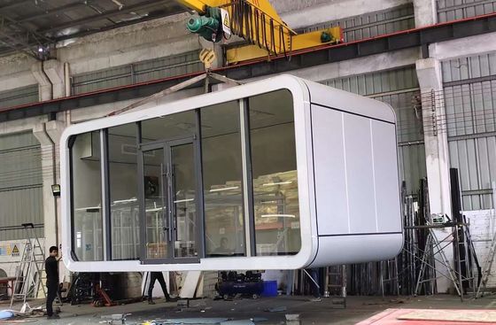 EU 20FT Casa pré-fabricada residencial moderna para viver em recipiente elegante em hotel ou resort