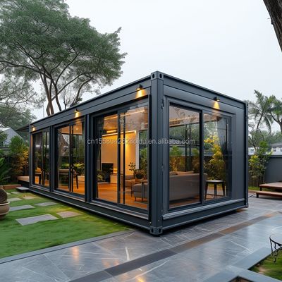 Parede 50mm Wave Sandwich Panel Hotel Pop-up Container Café Restaurante Bar Café Quiosque Booth com Casa Prefabricada de Aço