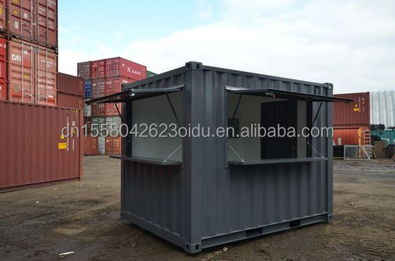 Alumínio de liga de janelas Mini Pop-up Shop Container Café Bar Restaurante Fast-food Loja de conveniência Quiosque Booth 10ft