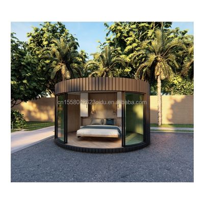 Casa de madeira com estrutura de aço para portos e hotéis UE Opção de alojamento de férias de luxo