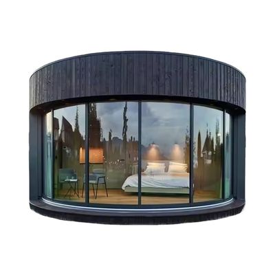 Casa de contêiner portátil de luxo moderno Estrutura de aço pré-fabricada Vila móvel pré-fabricada Casa Hotel para madeira Eco-friendly