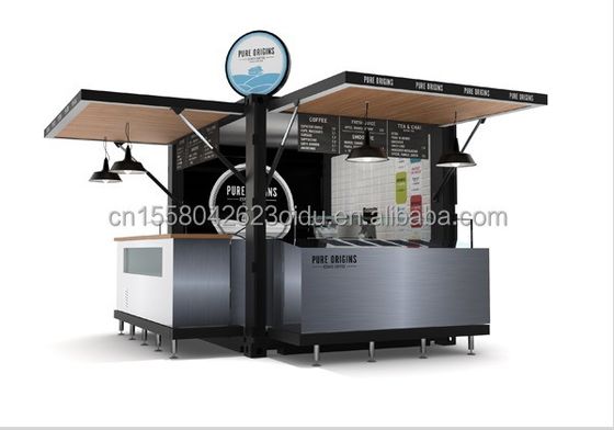 Tuck Shop Loja pop up de luxo para estilo de design moderno Loja de café personalizada ao ar livre e conservação de calor