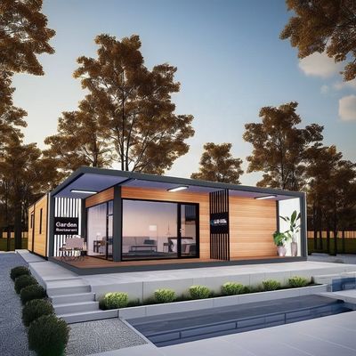 Cores personalizadas 20ft 40ft dobrável pré-fabricado modular Casa Móvel Moderno Design portavel Container House para o comércio chinês