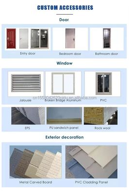 Cores personalizadas 20ft 40ft dobrável pré-fabricado modular Casa Móvel Moderno Design portavel Container House para o comércio chinês
