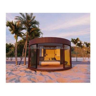 Outdoor Sudão Design moderno Casa de contêiner de pacote plano com 3 quartos 1 banheiro 1 parede de cozinha 50/75/100mm Painel de sanduíche de onda