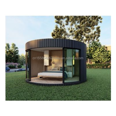 Outdoor Sudão Design moderno Casa de contêiner de pacote plano com 3 quartos 1 banheiro 1 parede de cozinha 50/75/100mm Painel de sanduíche de onda