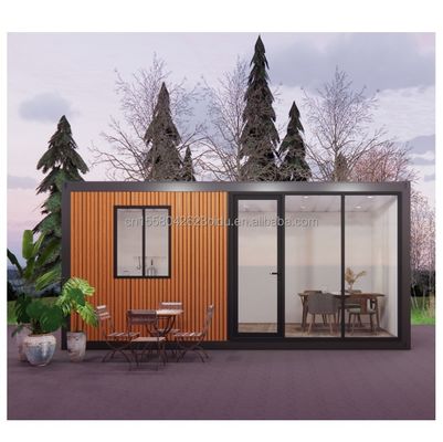 Moderna Casa Prefabricada de 3 Quartos Prefabricada Modular Prefabricada Pequeno Container Estrutura Expandível de Aço Exterior