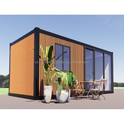 Moderna Casa Prefabricada de 3 Quartos Prefabricada Modular Prefabricada Pequeno Container Estrutura Expandível de Aço Exterior