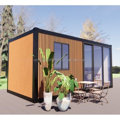 Moderna Casa Prefabricada de 3 Quartos Prefabricada Modular Prefabricada Pequeno Container Estrutura Expandível de Aço Exterior