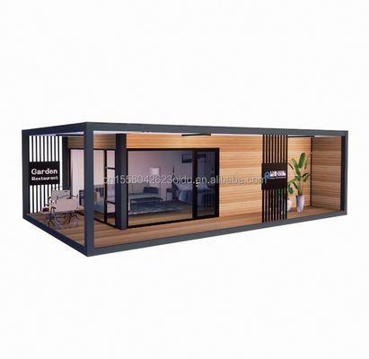 Os principais fornecedores de casas pré-fabricadas de banheiro com tubos quadrados de aço galvanizado Estrutura principal e projetos modernos