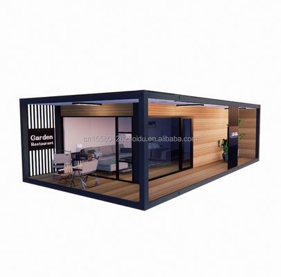 Os principais fornecedores de casas pré-fabricadas de banheiro com tubos quadrados de aço galvanizado Estrutura principal e projetos modernos