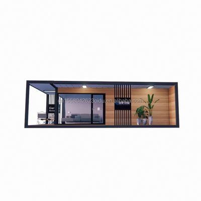 Os principais fornecedores de casas pré-fabricadas de banheiro com tubos quadrados de aço galvanizado Estrutura principal e projetos modernos