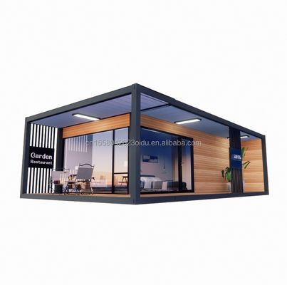 Os principais fornecedores de casas pré-fabricadas de banheiro com tubos quadrados de aço galvanizado Estrutura principal e projetos modernos