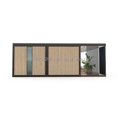Quadro de aço galvanizado de aço curvado 180g Design moderno de luxo Pequeno quarto pré-fabricado para jardim ao ar livre Casa Villa venda