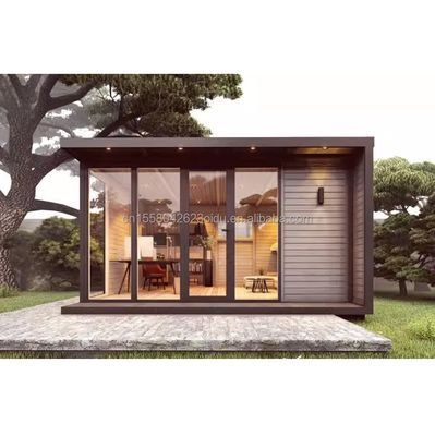 20ft empilhável de montagem rápida Mini Detachable Portátil Casa 2 quartos Container House com tubos quadrados de aço galvanizado