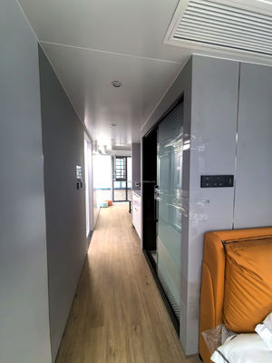 20ft empilhável de montagem rápida Mini Detachable Portátil Casa 2 quartos Container House com tubos quadrados de aço galvanizado