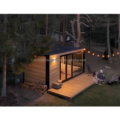 Casa pré-fabricada para painel de sanduíche de aço exterior