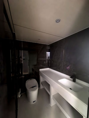 20ft empilhável de montagem rápida Mini Detachable Portátil Casa 2 quartos Container House com tubos quadrados de aço galvanizado