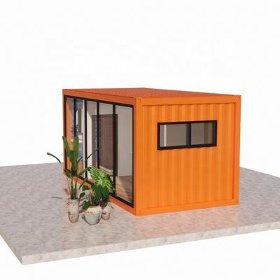 Outdoor Steel and Sandwich Panel Flat Pack Container House with Bathroom Made of 20ft/40ft (Flat Pack Container House com Banheiro)