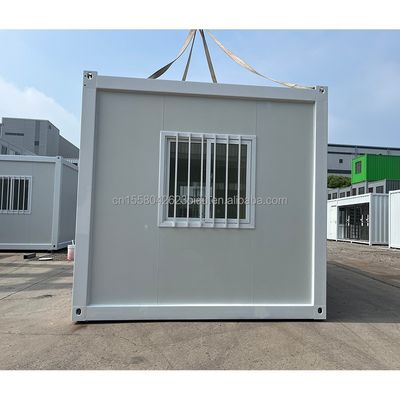 Casas de contêineres pré-fabricadas de 20 pés para casais Famílias Hotéis Casa Quadro de aço Galvanizado de aço dobrado 180g