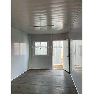 Casas de contêineres pré-fabricadas de 20 pés para casais Famílias Hotéis Casa Quadro de aço Galvanizado de aço dobrado 180g