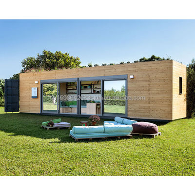 20 40 FT Modern Design Container expansível Casa pré-fabricada de madeira de cor jardim para uma experiência de vida personalizada