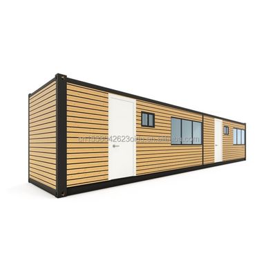 20 40 FT Modern Design Container expansível Casa pré-fabricada de madeira de cor jardim para uma experiência de vida personalizada
