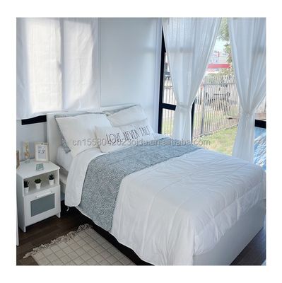 Casa pequena de 1 quarto para o exterior de design moderno 20ft 40ft Container pré-fabricado Casa