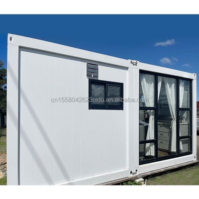 Casa pequena de 1 quarto para o exterior de design moderno 20ft 40ft Container pré-fabricado Casa