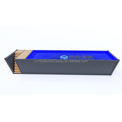 Piscina de contêiner de transporte personalizado em 20ft/40ft com painel de sandwich de onda de parede 50/75/100mm