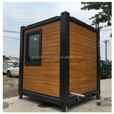 Sandwich Panel Porta Container Casas 40ft Dois quartos para porta de vidro Habitação