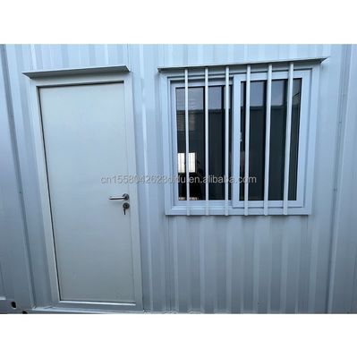 Outdoor Office Home Portátil Modular Flat Pack Container de aço pré-fabricado com parede 50/75/100mm Wave Sandwich Panel