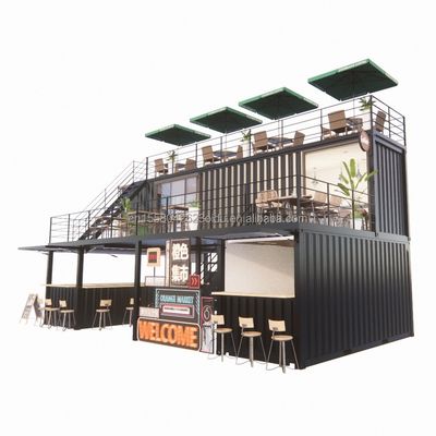 Container com banheiros e cozinhas Construção rápida de casas pré-fabricadas modulares