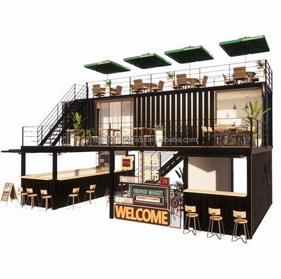 Container com banheiros e cozinhas Construção rápida de casas pré-fabricadas modulares