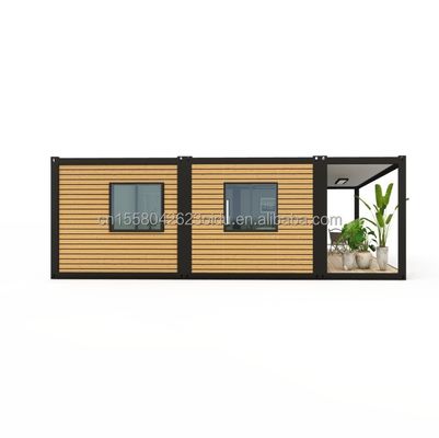 Plant House Container Casa pré-fabricada móvel com painel de sandwich de onda 50/75/100mm
