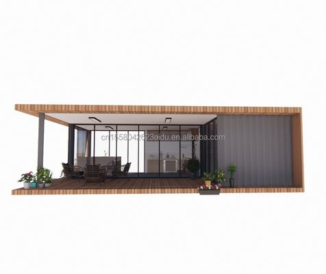 Casa móvel de luxo de 20 pés com habitação e janelas de liga de alumínio