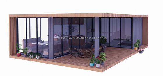 Casa móvel de luxo de 20 pés com habitação e janelas de liga de alumínio