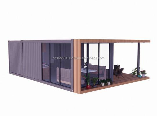 Casa móvel de luxo de 20 pés com habitação e janelas de liga de alumínio