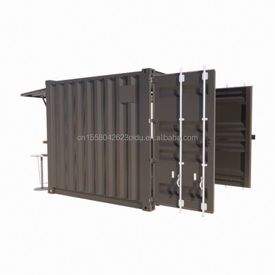 Container de loja mini-pop-up à prova de umidade de 10 pés para cafés/bares/restaurantes de fast food/lojas de conveniência/quiosques/stands