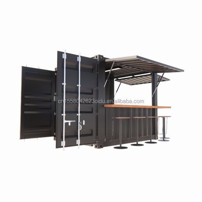 Container de loja mini-pop-up à prova de umidade de 10 pés para cafés/bares/restaurantes de fast food/lojas de conveniência/quiosques/stands
