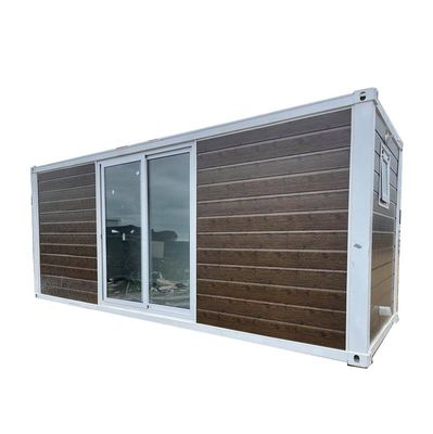 20ft Design Moderno Casa de Madeira Prefabricada Material de Aço Pequena Casa de Contêiner para Hotel / Casais Vocação Estadia ao ar livre